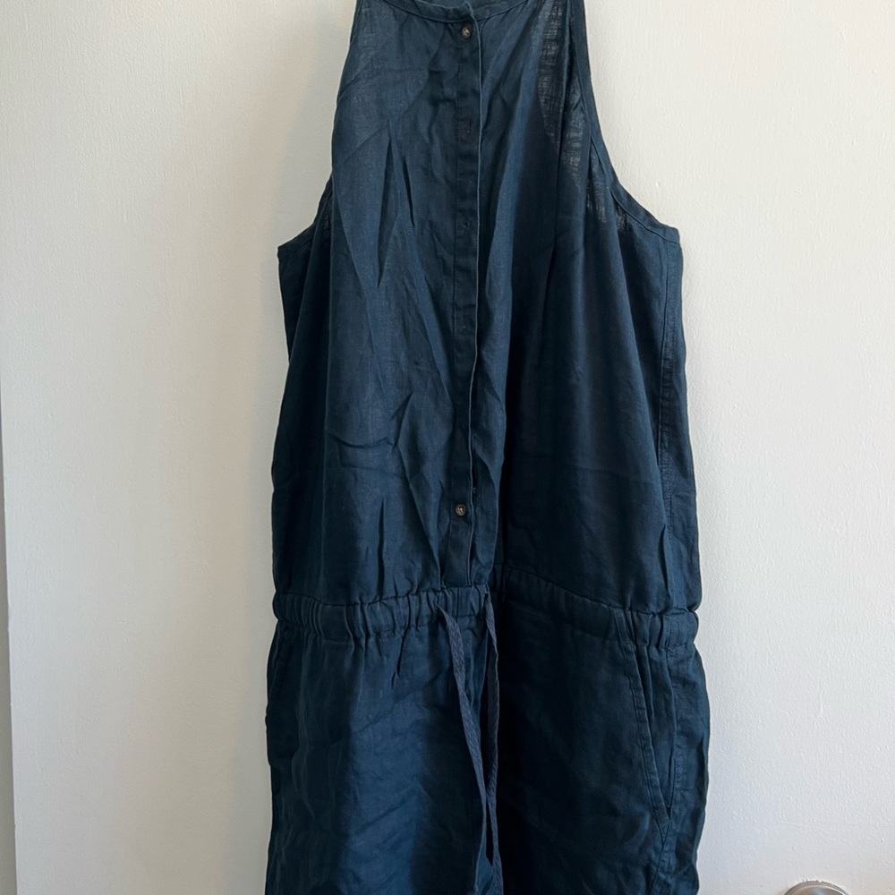 Lou & Grey Blue Jumpsuit